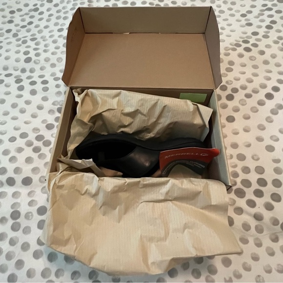 NWT Merrell Women’s Grace Black Leather Flip Sandals Size 6 - Picture 13 of 13